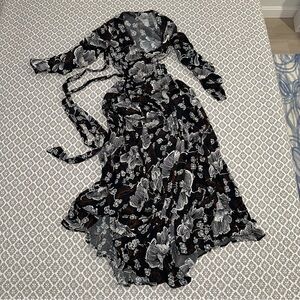 Jennafer Grace Morning Glory Wrap Dress (M)